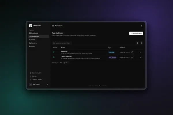 Laravel SSO Starter Kit